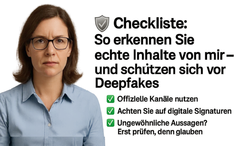 Deepfakes erkennen